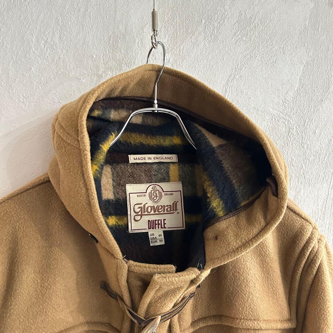 イングランド製 gloverall ダッフルコート ベージュ 40 菅田将暉