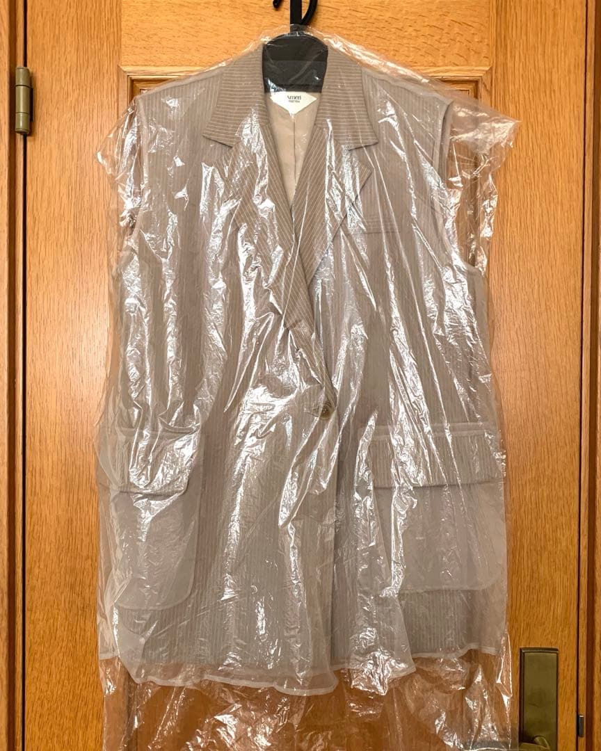 トップス MEDI SHEER DOCKING LADY LIKE VEST