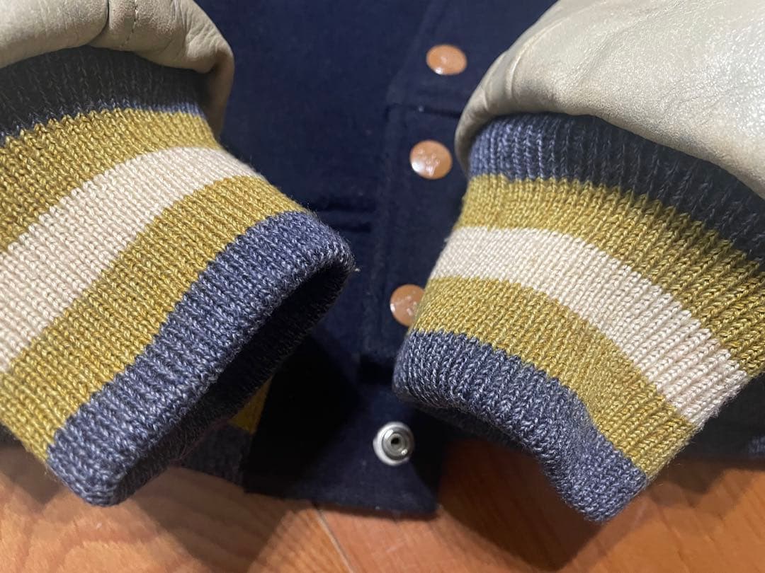 東洋 Style Eyes スタジャン M品番 牛革レザー