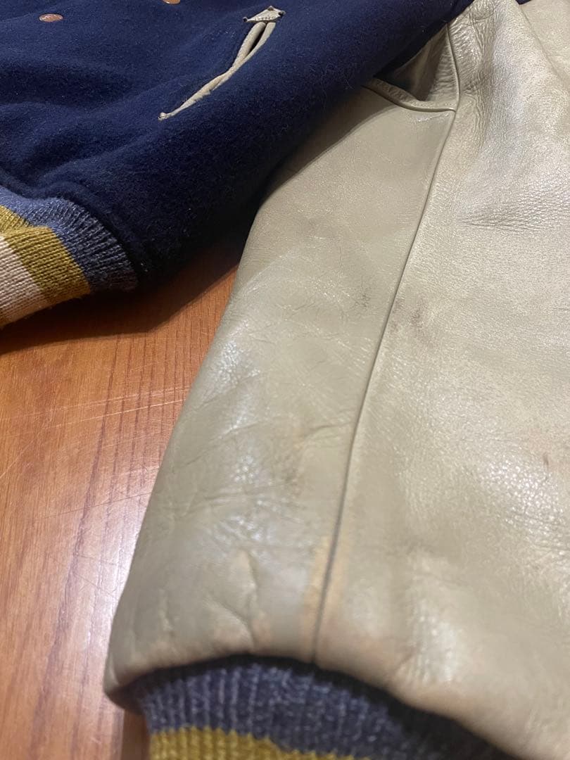 東洋 Style Eyes スタジャン M品番 牛革レザー