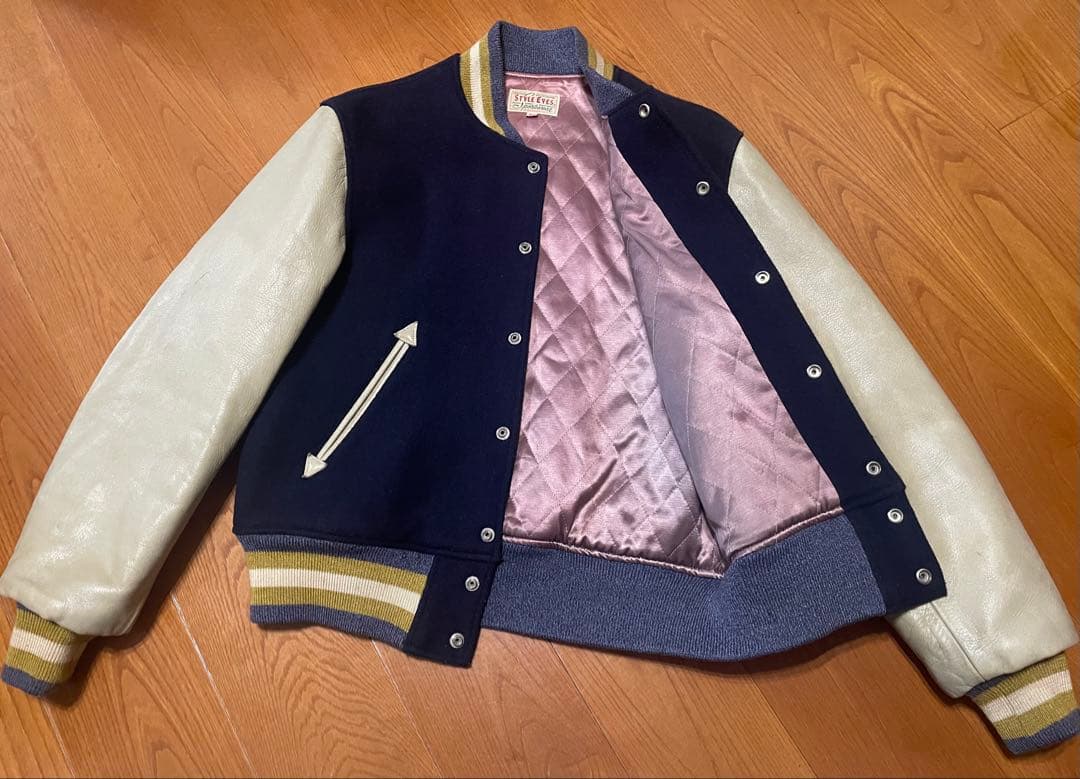 東洋 Style Eyes スタジャン M品番 牛革レザー