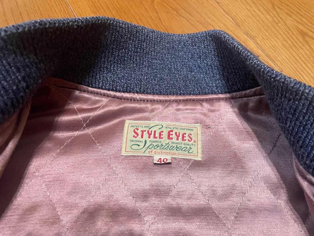 東洋 Style Eyes スタジャン M品番 牛革レザー