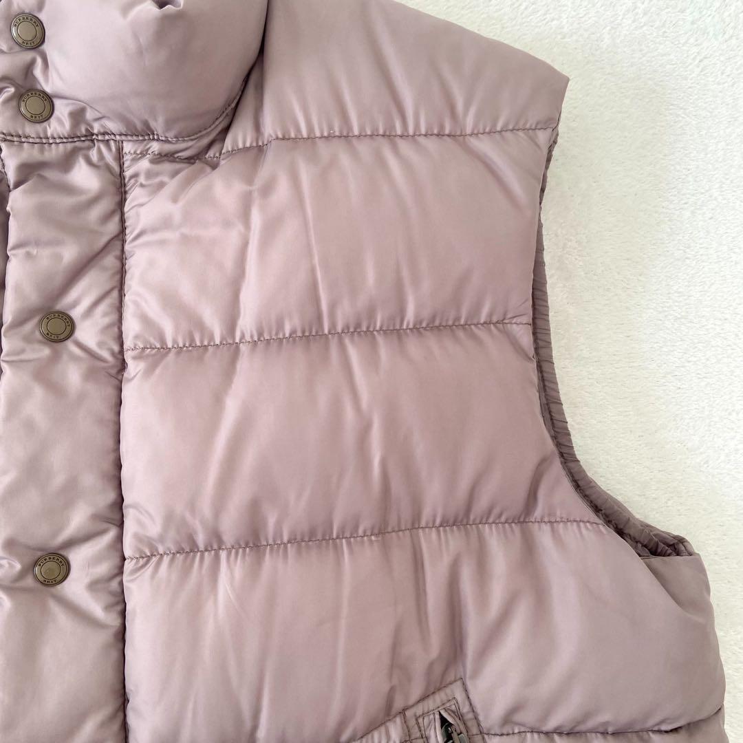 BURBERRY BRIT メガノバチェック ダウンベスト パファーベスト　L