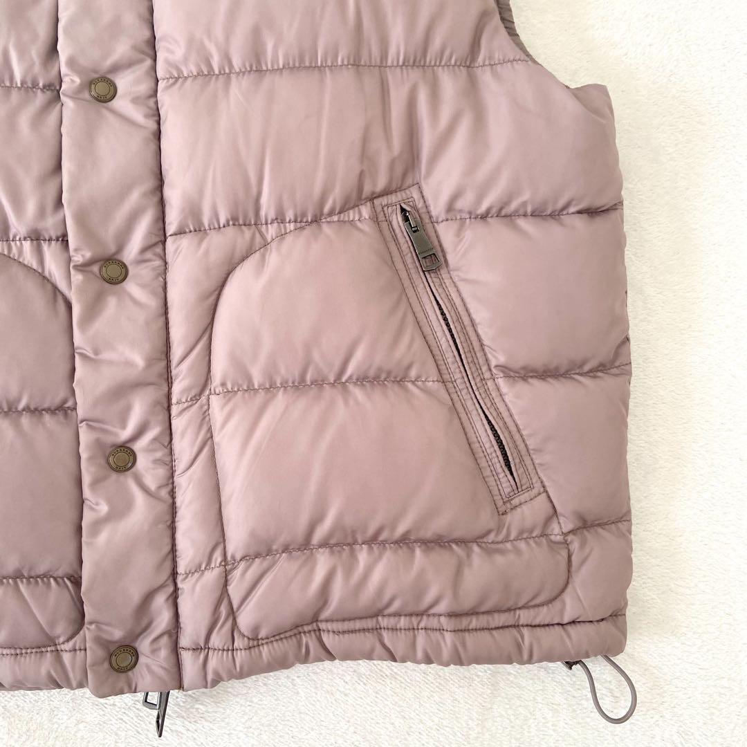 BURBERRY BRIT メガノバチェック ダウンベスト パファーベスト　L