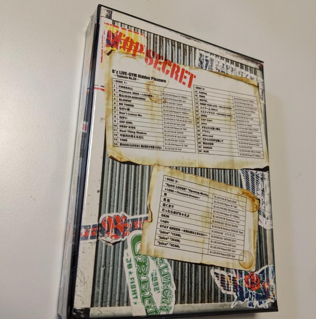ミュージック 3DVD B'z LIVE-GYM Hidden Pleasure No.20