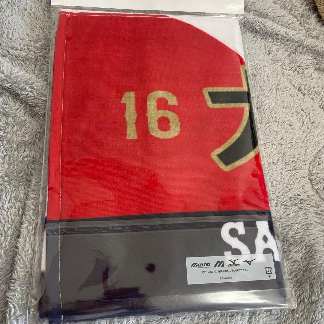 侍JAPAN 大谷翔平　プリントフェイスタオル　WBC