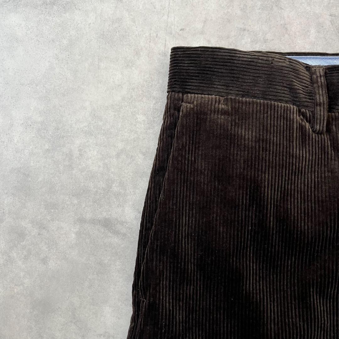 ポロ ラルフローレン W36 ポロチノ コーデュロイ 古着 茶 16164