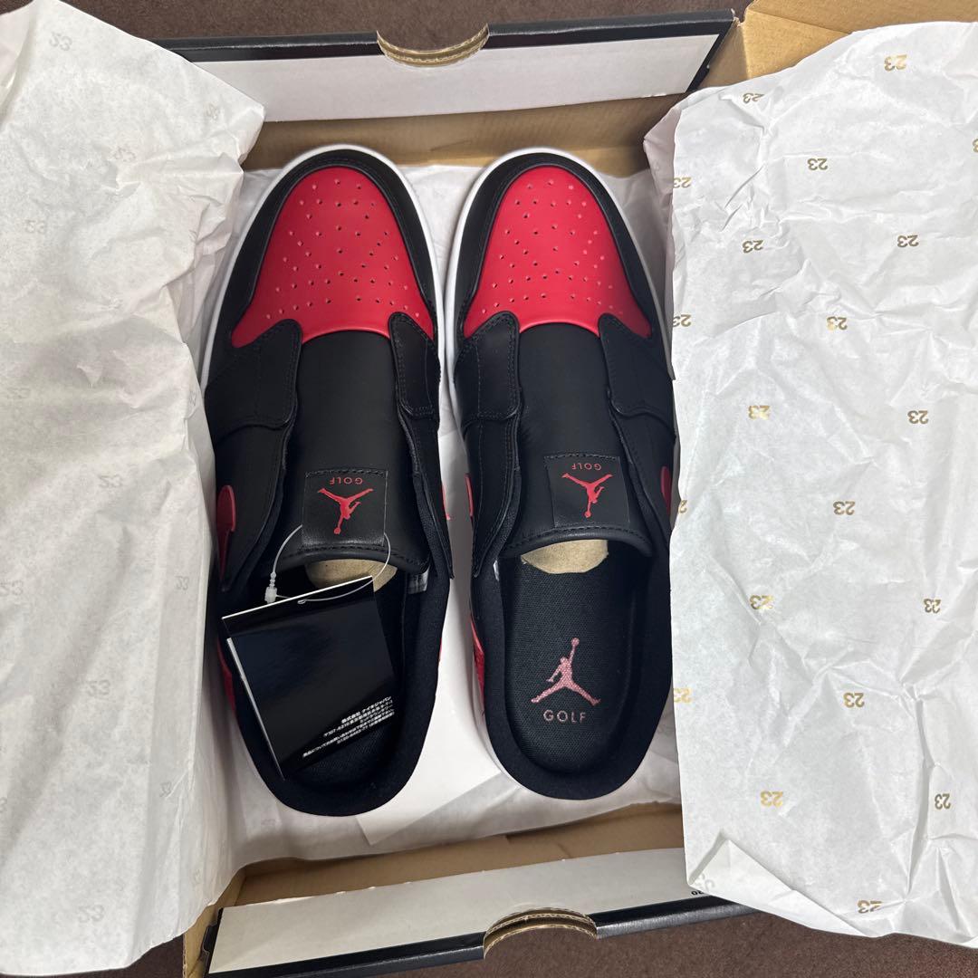 AIR JORDAN MULE 赤黒　28cm