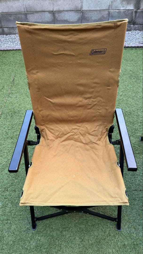 コールマン　レイチェア（２脚）　シート生地コットン