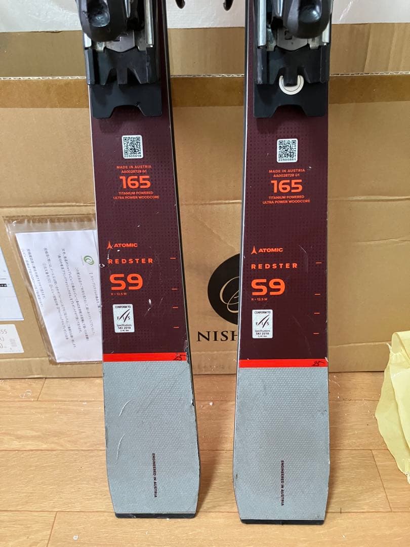 Atomic Redster S9 SL 165cm Ｒ12.5m FIS対応
