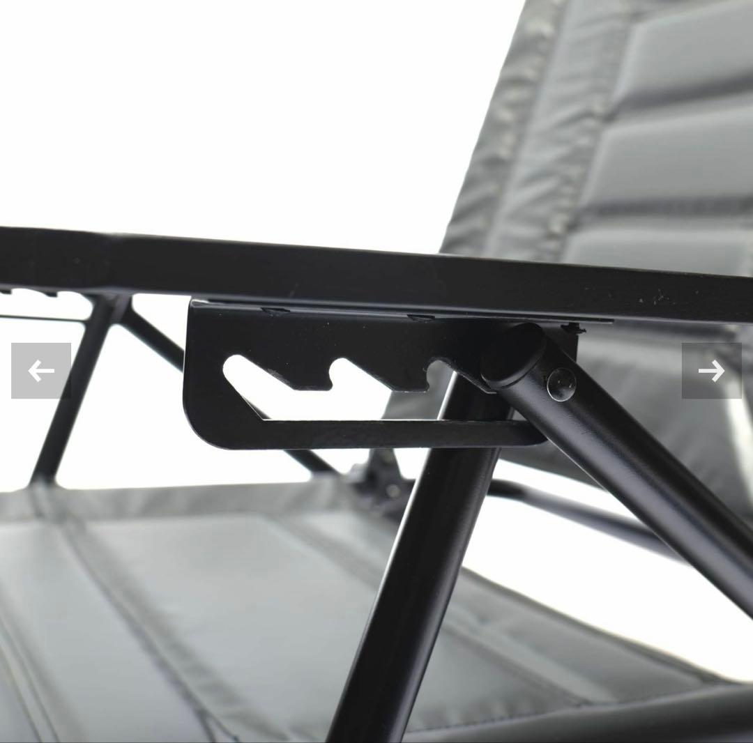 AS2OV　ハイバックリクライニング　ローバーチェア　オールブラック