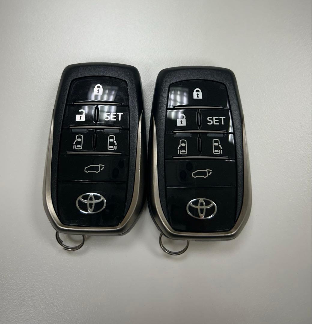 トヨタ VELLFIRE リモコンキー 2個セット