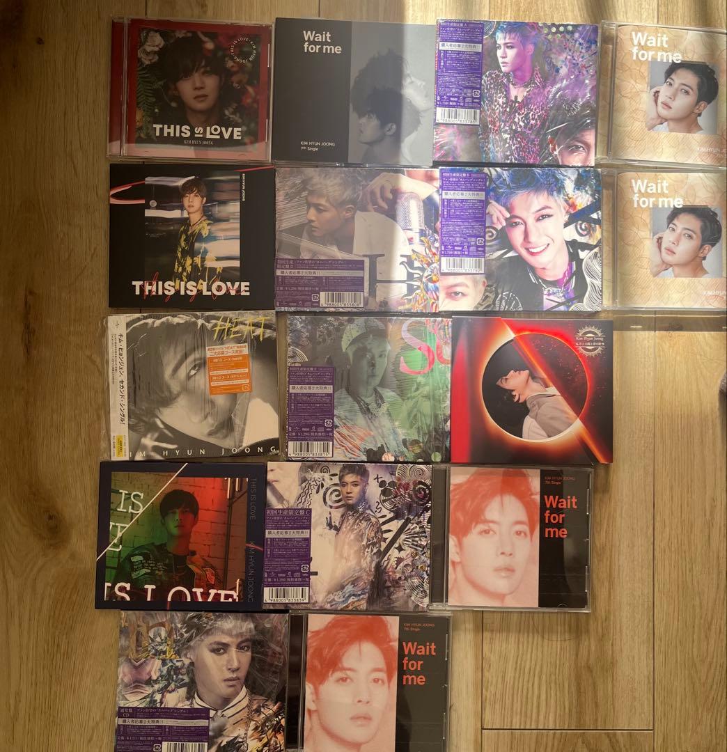 お得！キム・ヒョンジュン CD・DVD コレクション52本