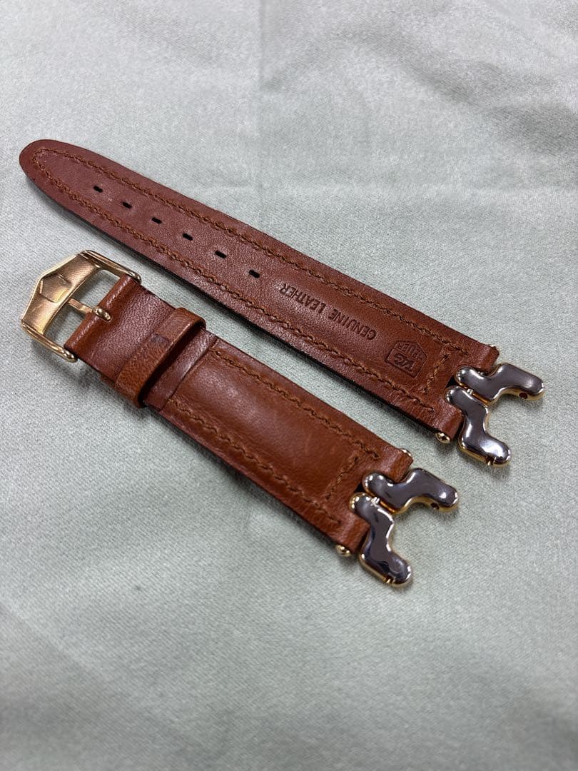 タグホイヤー 美品 sel セナ 純正 20mm ベルト 尾錠付き