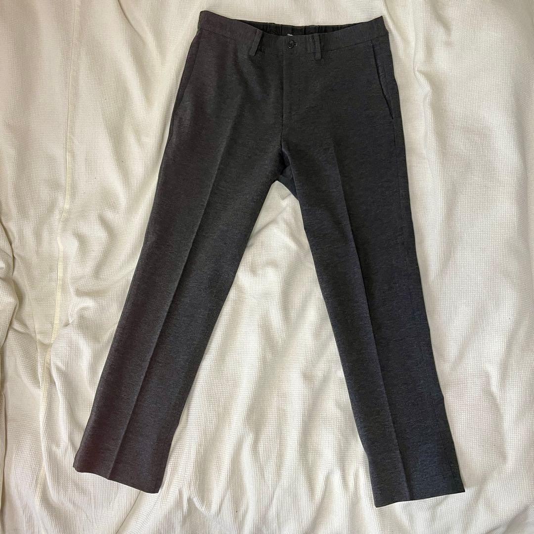 緊急値下げ｜セットアップ ジャージー L 秋冬 グレー ジャケット パンツ 美品