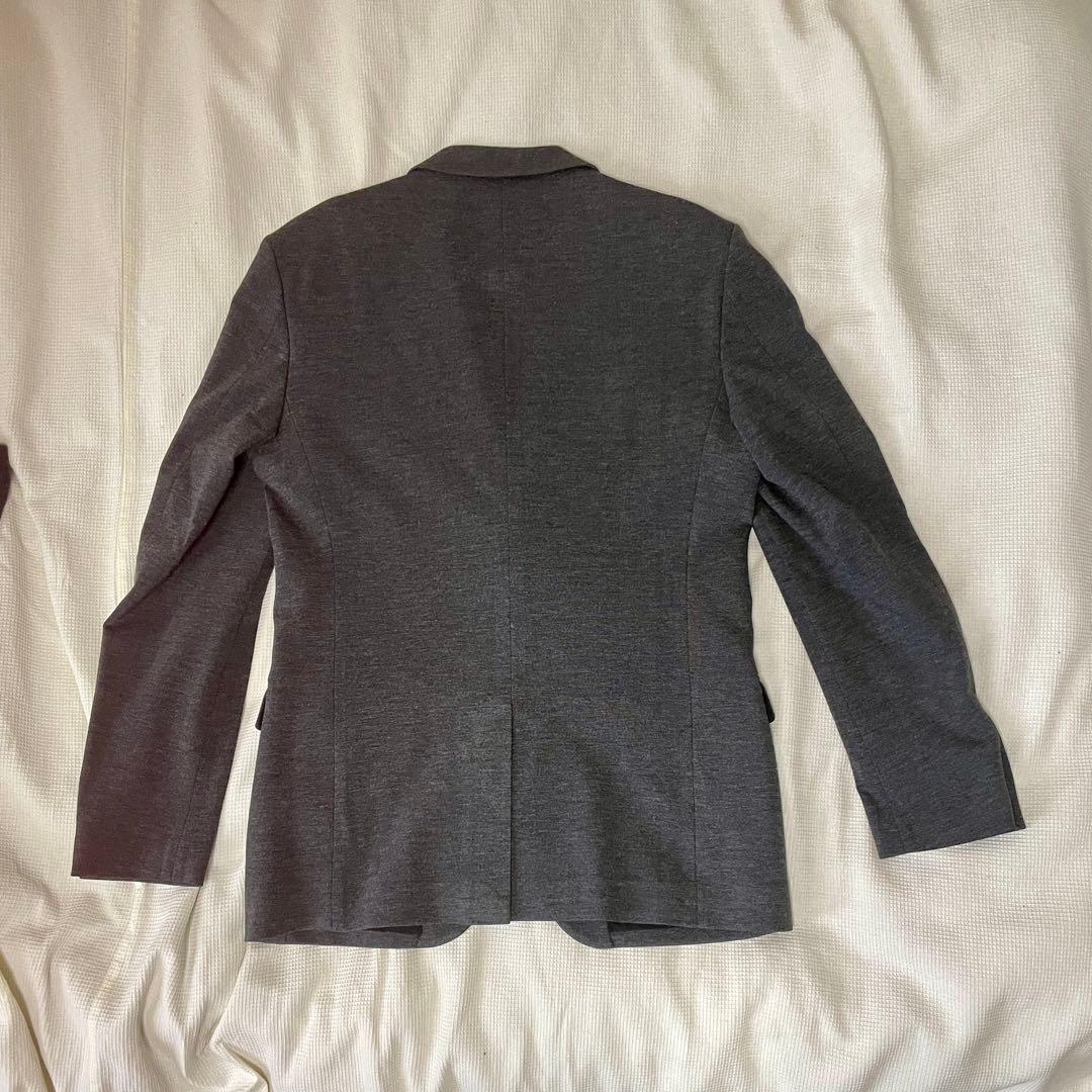 緊急値下げ｜セットアップ ジャージー L 秋冬 グレー ジャケット パンツ 美品