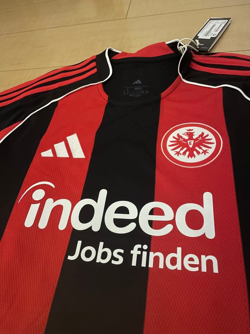 アディダスサッカーユニフォームブンデスリーガアイントラハト・フランクフルトホーム