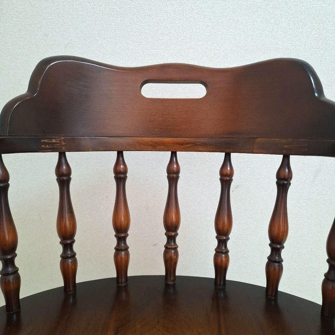 飛騨産業 アームチェア ダイニングチェア キツツキマーク