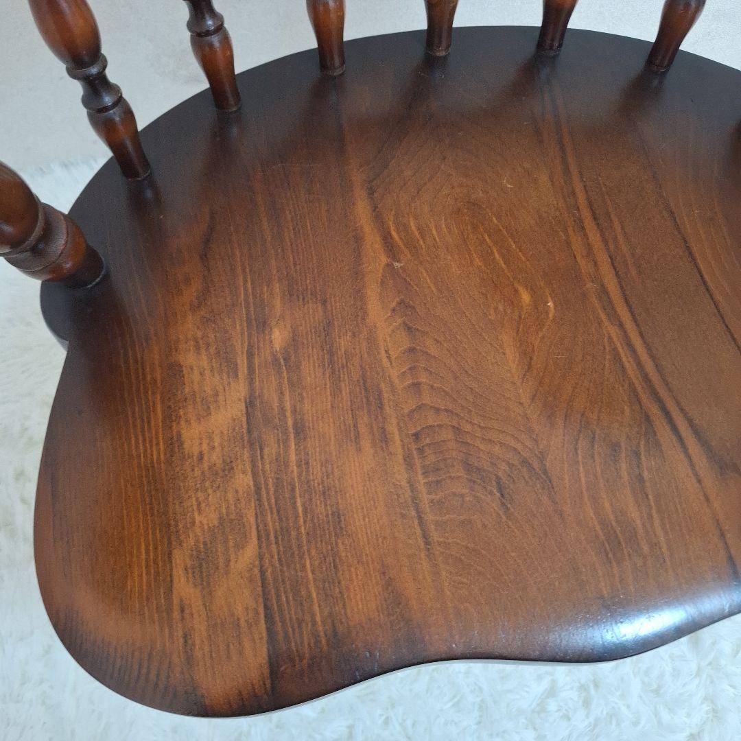 飛騨産業 アームチェア ダイニングチェア キツツキマーク