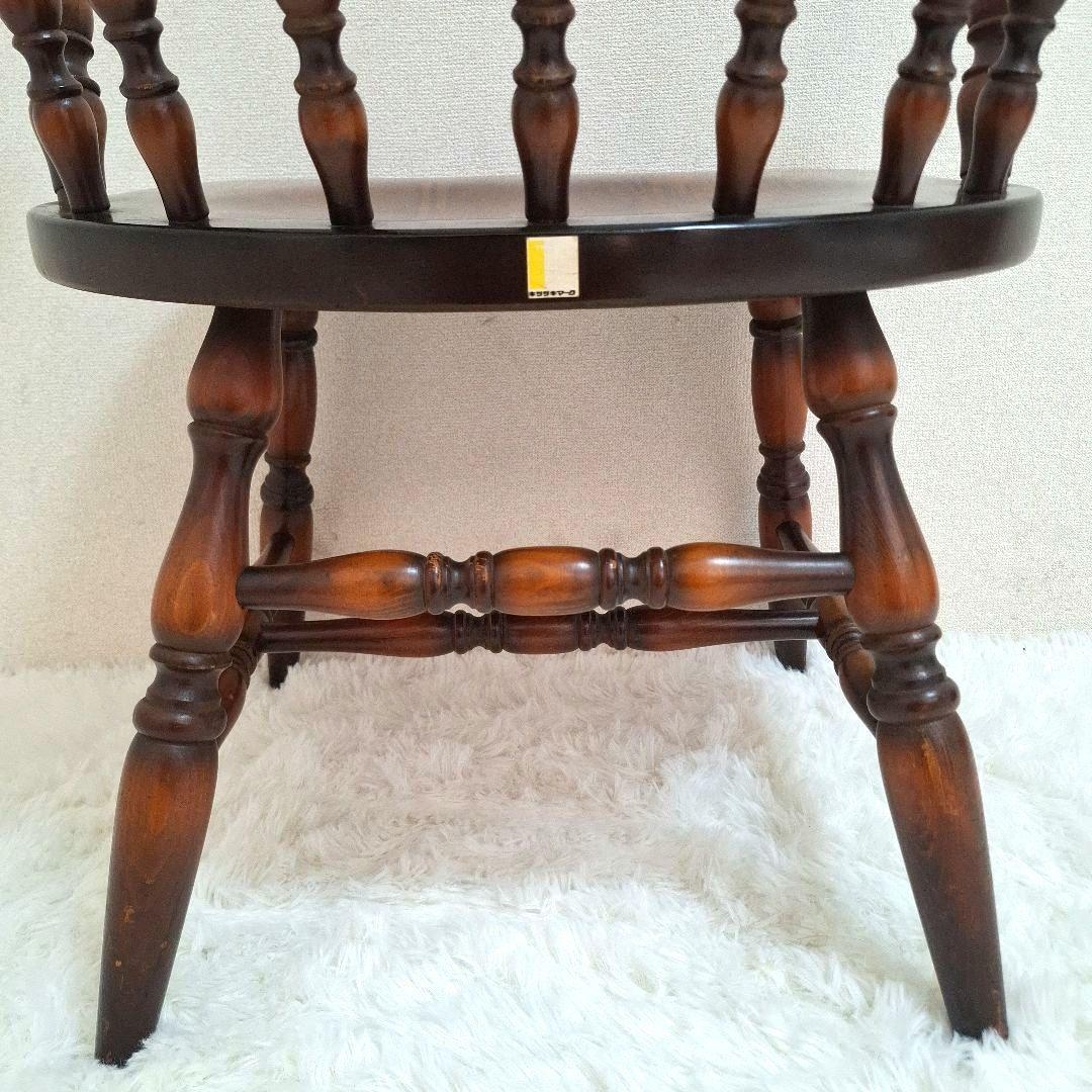 飛騨産業 アームチェア ダイニングチェア キツツキマーク