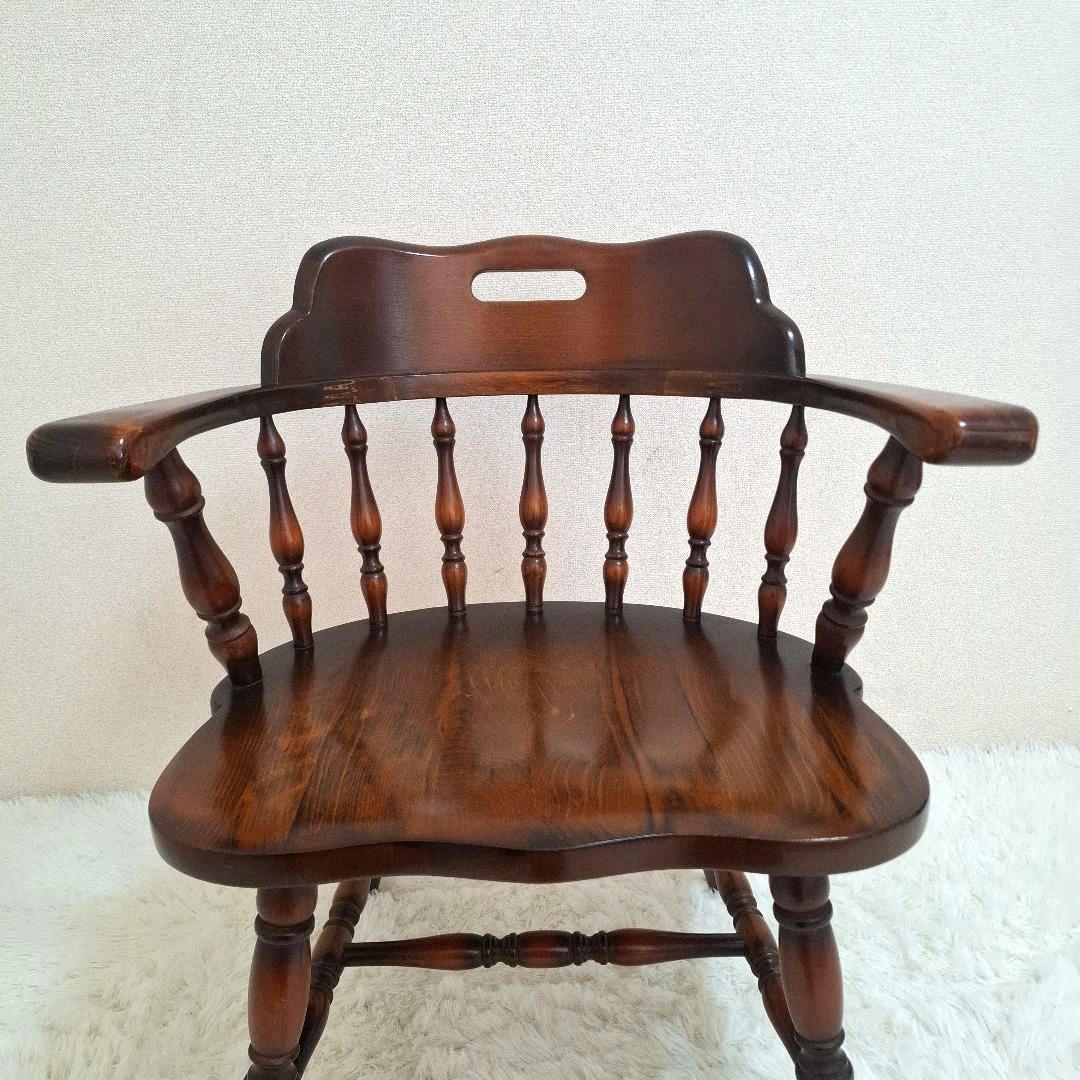 飛騨産業 アームチェア ダイニングチェア キツツキマーク