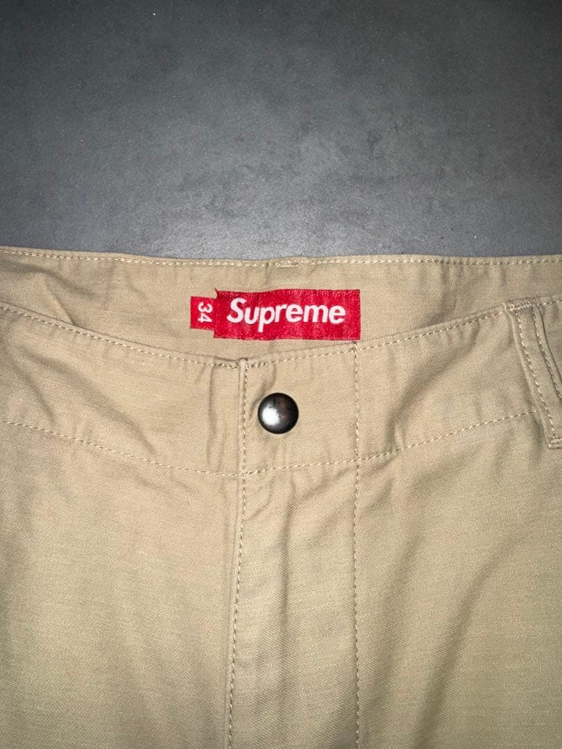 【美品】Supreme 25SS カーゴパンツ 34