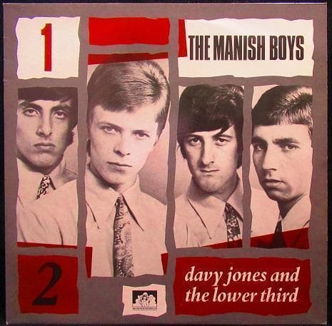 9【デヴィッド・ボウイ初期音源集/UK廃盤 LP】David Bowie