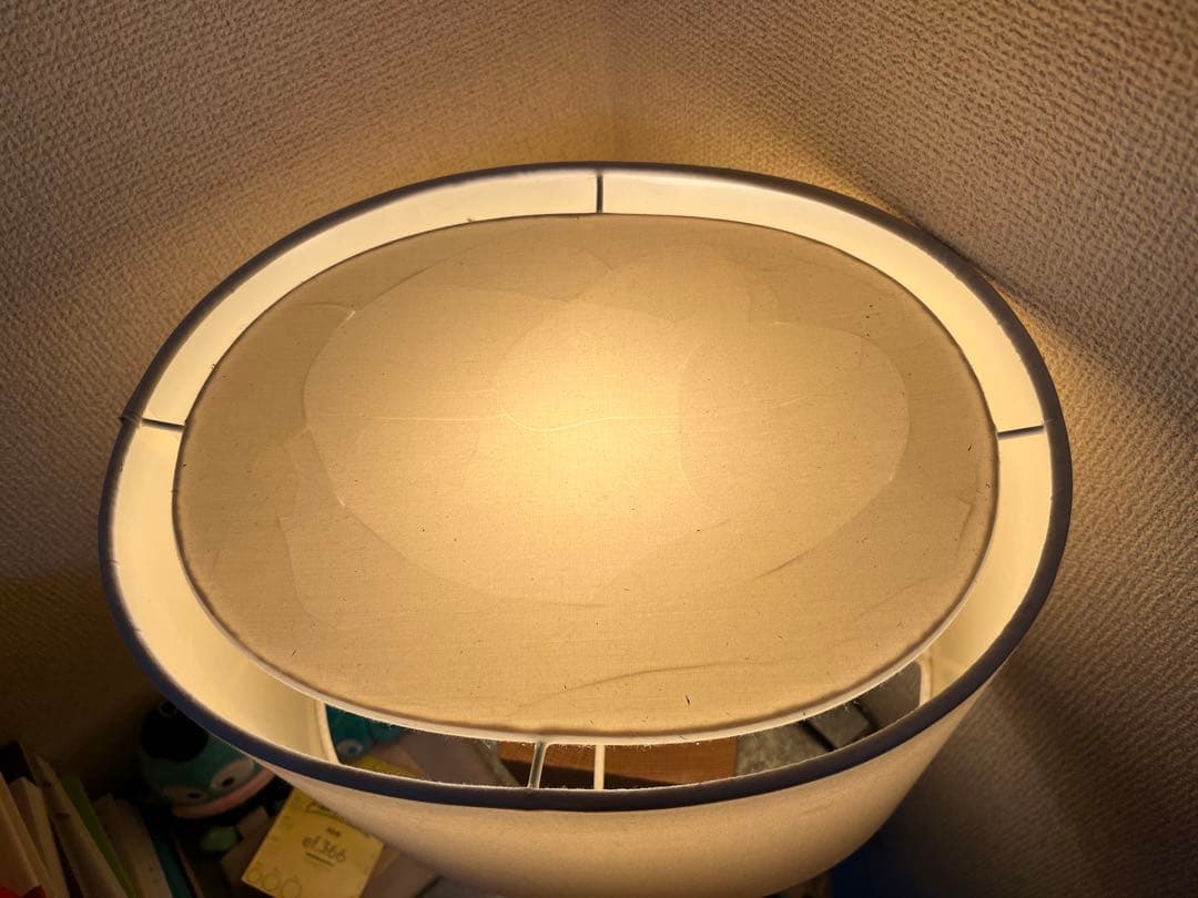 無印良品 MJ-SOSA スタンドライト用オーク材スタンド 丸シェード