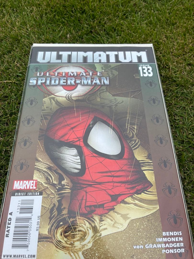 アメコミ Ultimate spider man 全巻 1-133 リーフ　レア