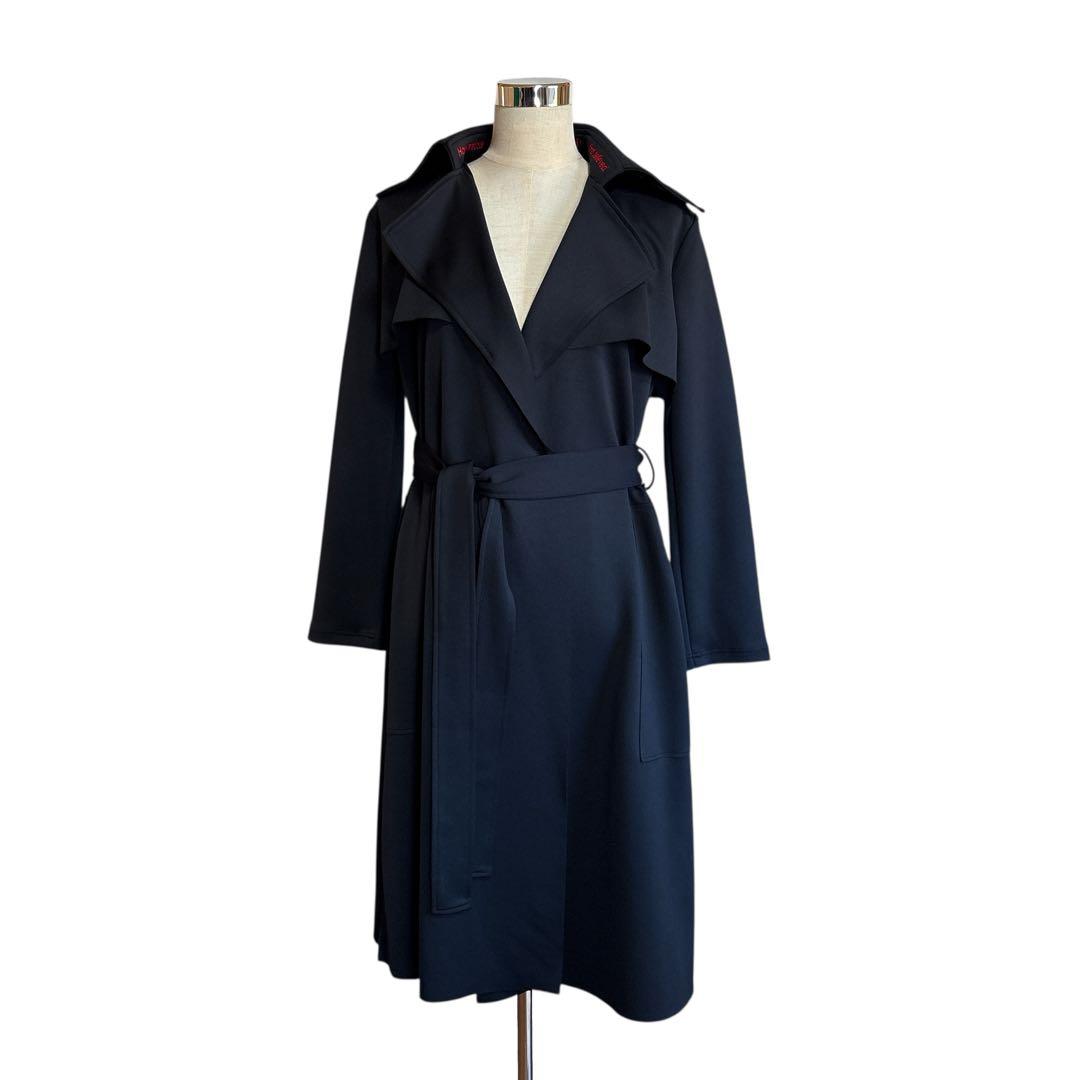 極美品 レジィーナロマンティコ ブラック トレンチコート サイズ38