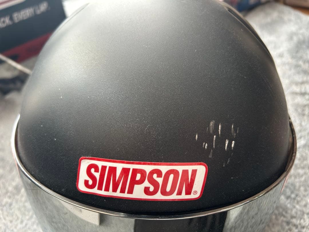SIMSON Bandit Pro ヘルメット 60cm ストーンブラック