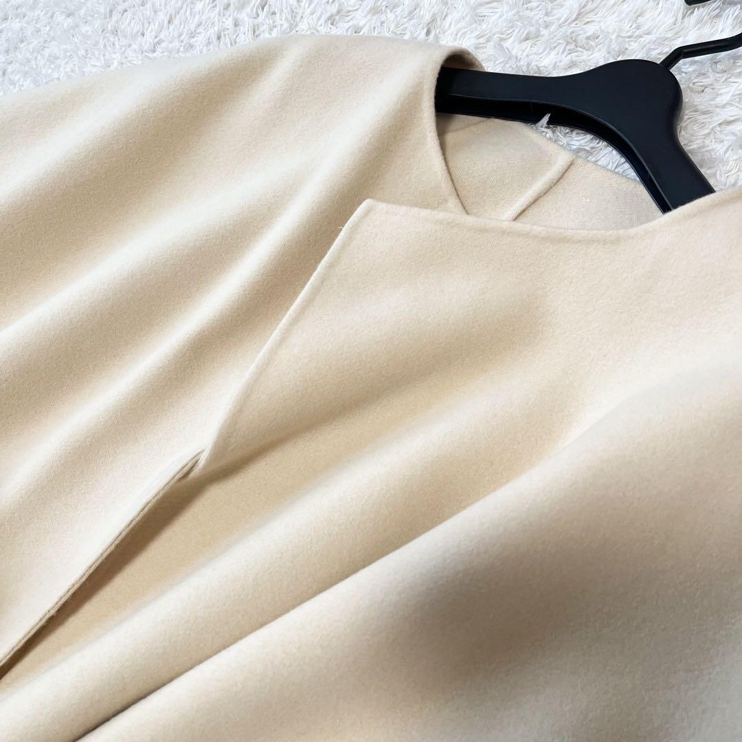 専用24AW スタニングルアー ウール リバーポンチョ ベージュ