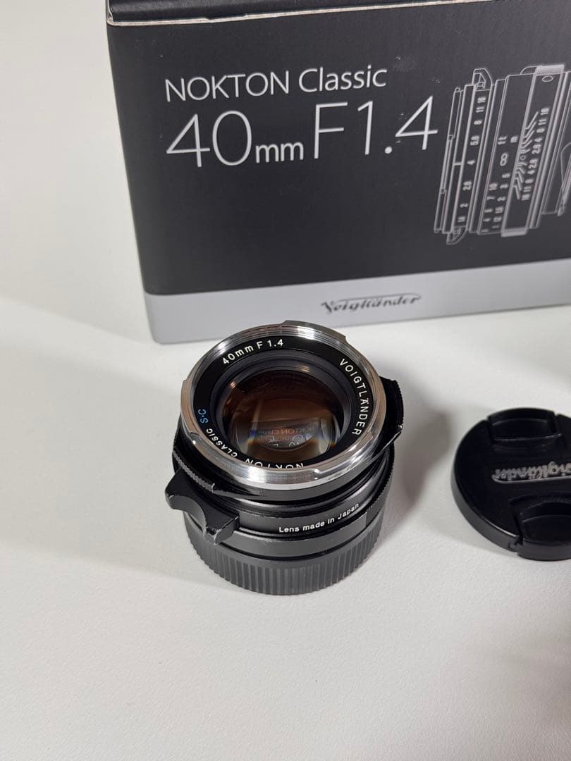 【値下げ】NOKTON Classic 40mm F1.4 SC VM