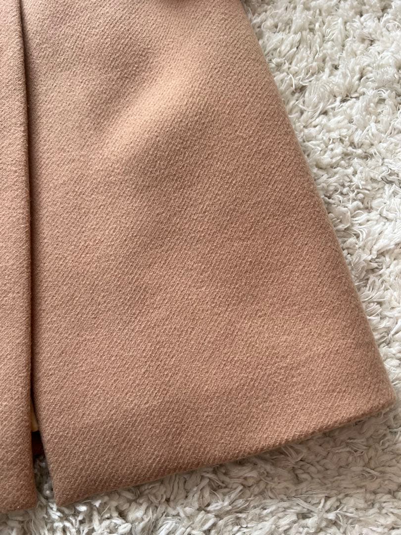 Chloe スタンドカラーコート ベージュ