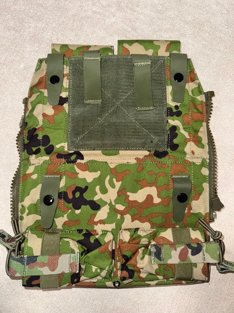 【MILITIVE製】 陸自迷彩Pouch Zip-On Panel 2.0
