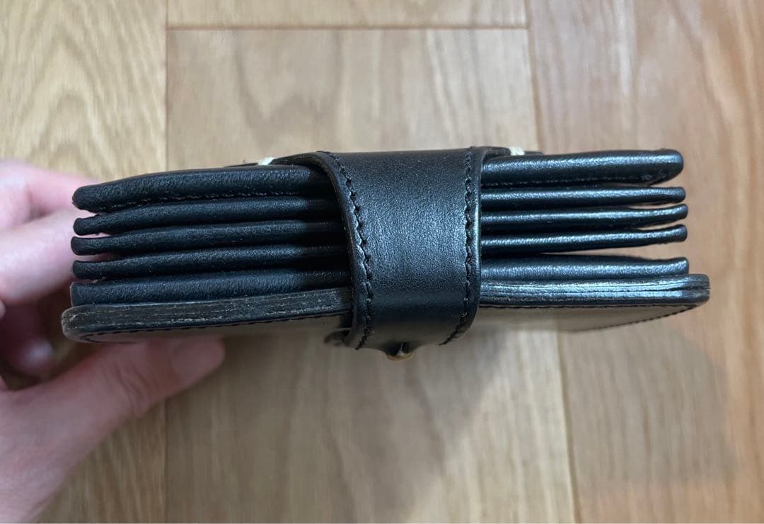 Arts&Science Jabara short wallet ブラック