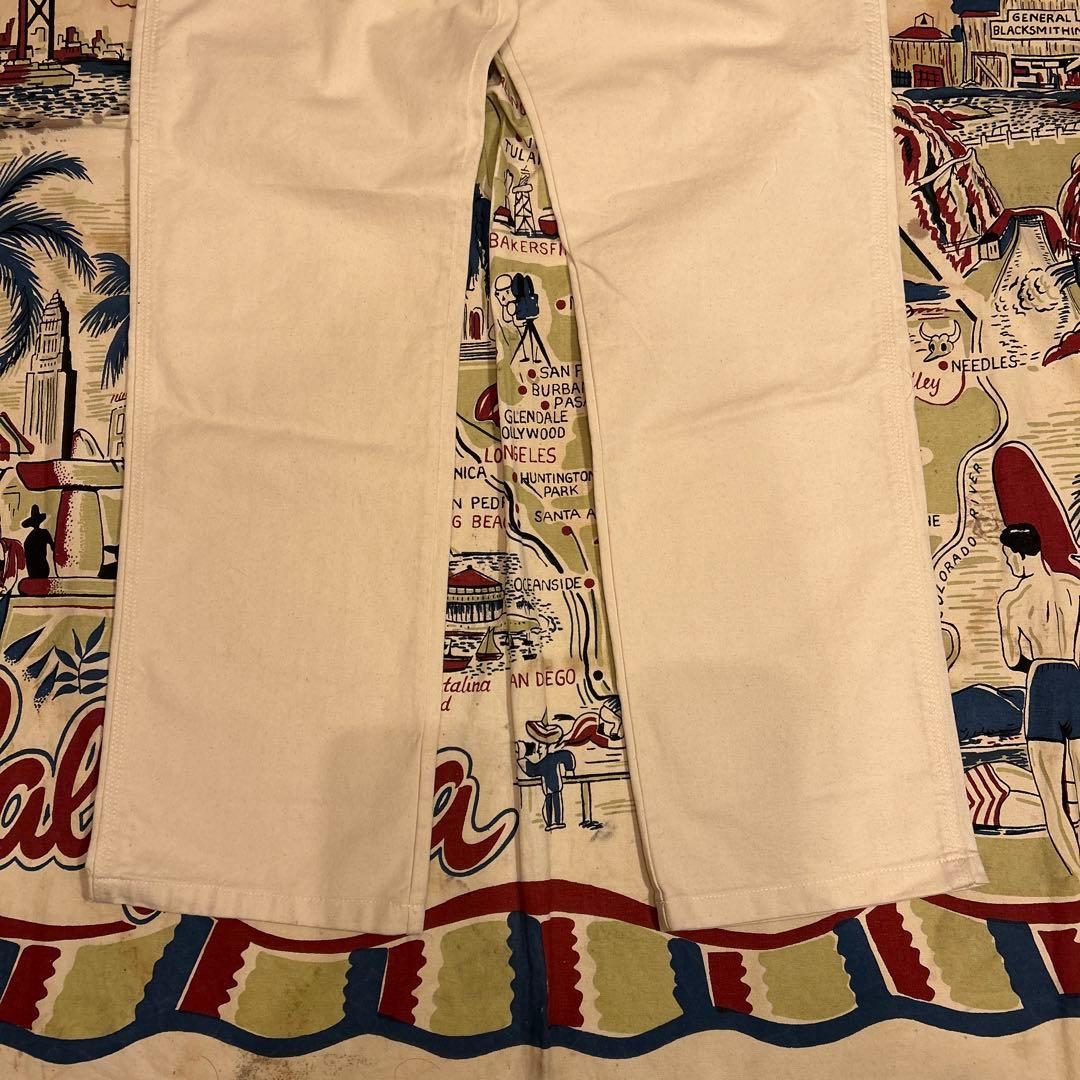 新品　Dickies 生成り　ホワイト　ペインターパンツ　34×32