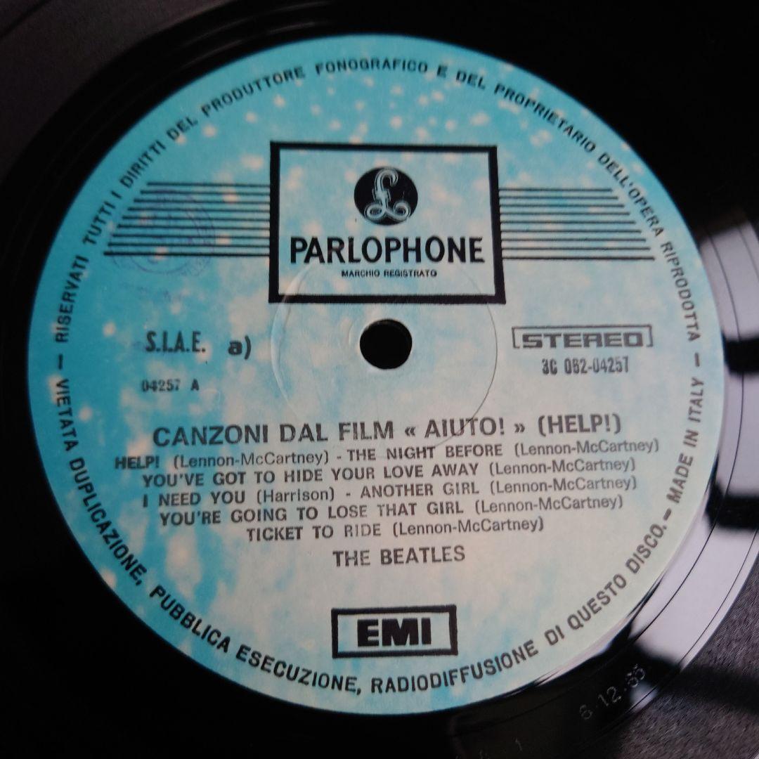 イタリア盤BeatlesHELP!