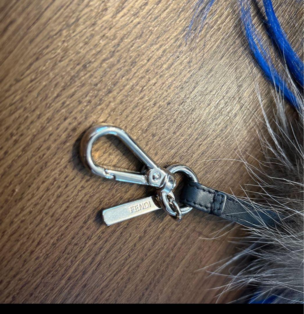 FENDIバッグチャームモンスターフォックスファー　バグズアイ