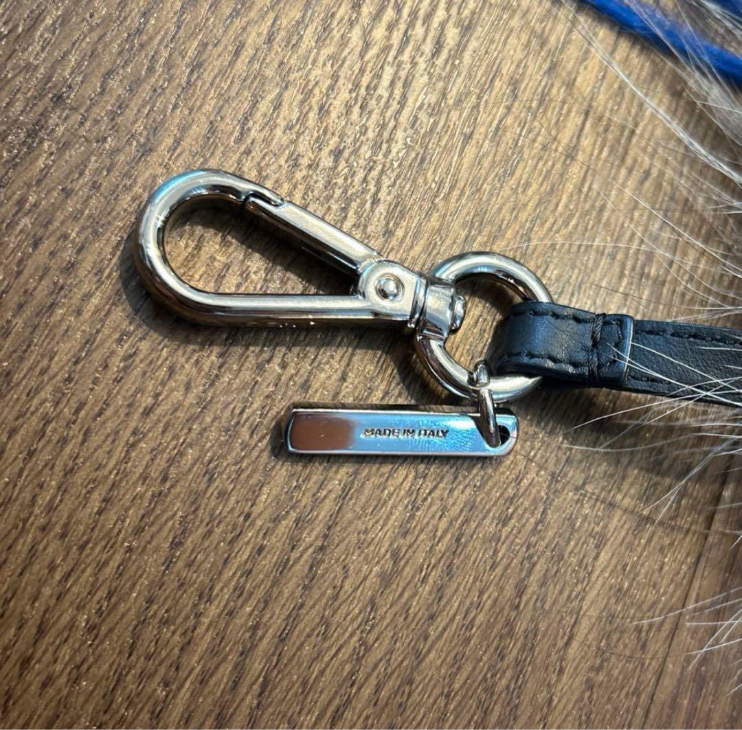 FENDIバッグチャームモンスターフォックスファー　バグズアイ