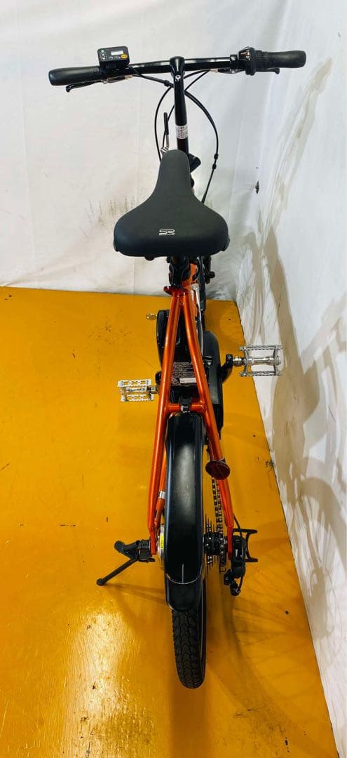 送料無料 条件付き パナソニック折り畳み式 前18/後20型 電動自転車中古