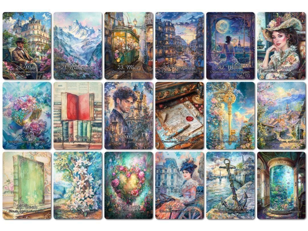 正規品✨超美麗海外インディーズ✨追加カード有✨フレンチエレガンスルノルマンカード