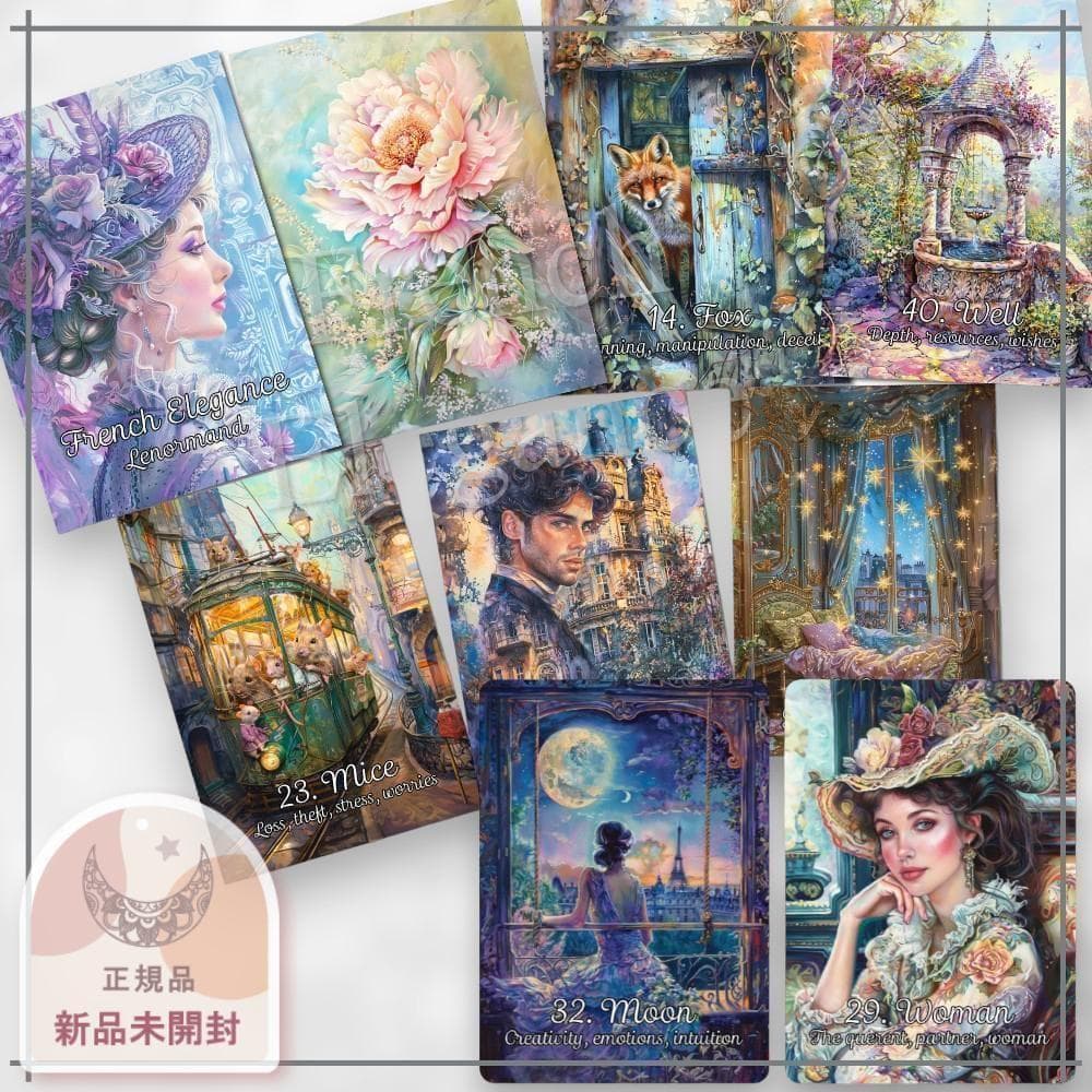 正規品✨超美麗海外インディーズ✨追加カード有✨フレンチエレガンスルノルマンカード