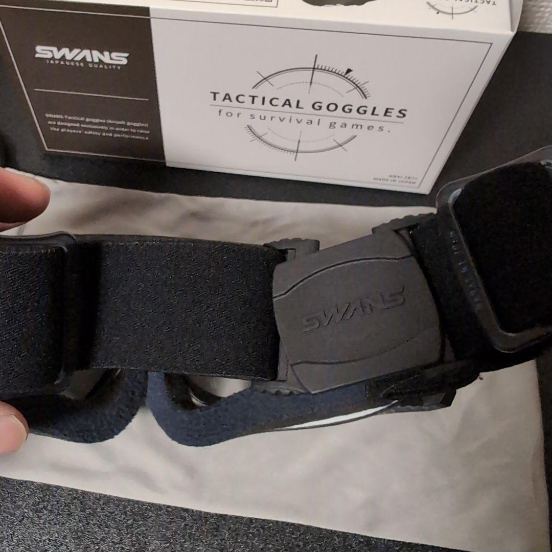 SWANS　タクティカルゴーグル　SG-2280LSMK　ブラック スワンズ