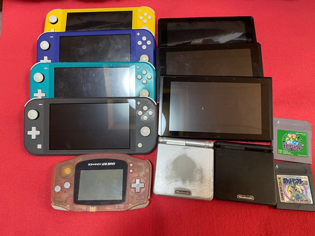 ジャンクNintendo Switchなど10台