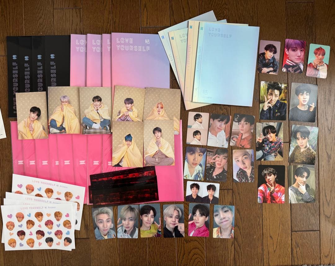 トレカ・付属品付き】BTS アルバム まとめ売 (値引き承っております)