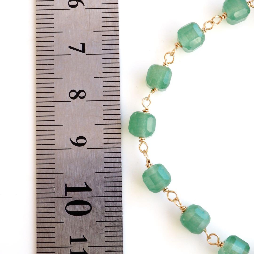 【❣️蘭❣️】ルビー翡翠のゴムブレスレット