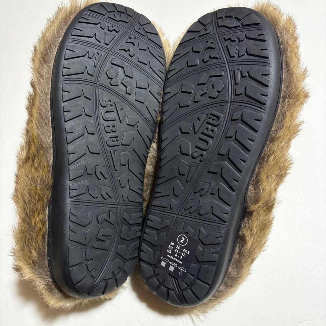 SUBU × SUB-AGE. スブ WolfMan sandal サンダル 2