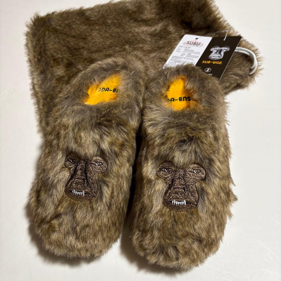 SUBU × SUB-AGE. スブ WolfMan sandal サンダル 2