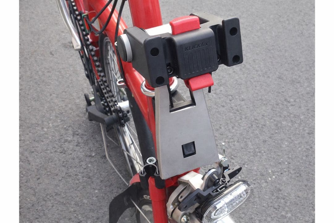 Bromptonフロントキャリヤブロック用Rixen&Kaulアダプタマウント